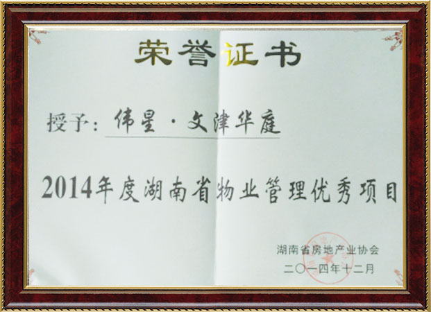 公司荣誉